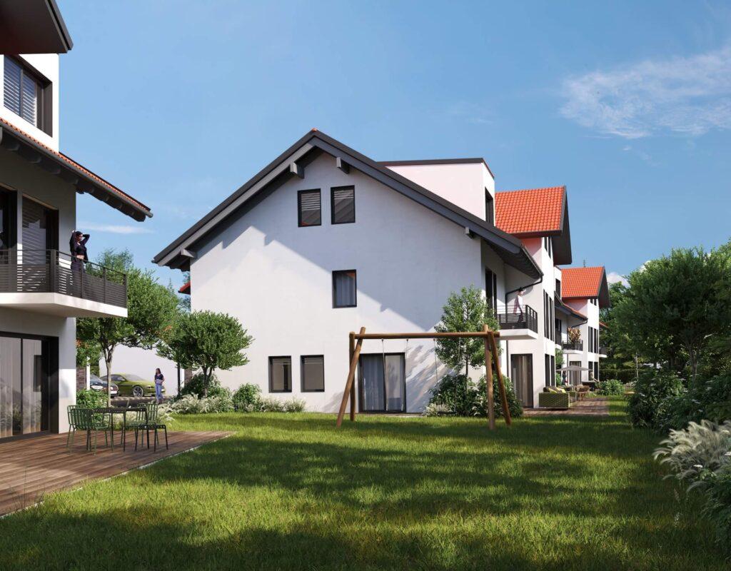 Řadové rodinné domy s výhledem